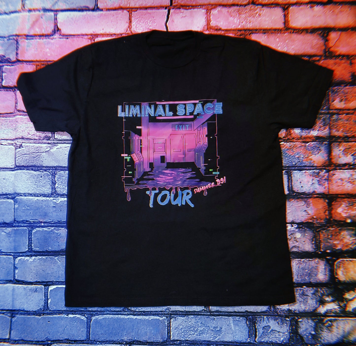 Liminal Space Tour Vintage Unisex Tee