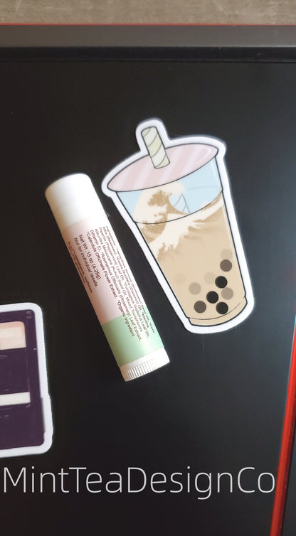 The Great Wave Boba Sticker