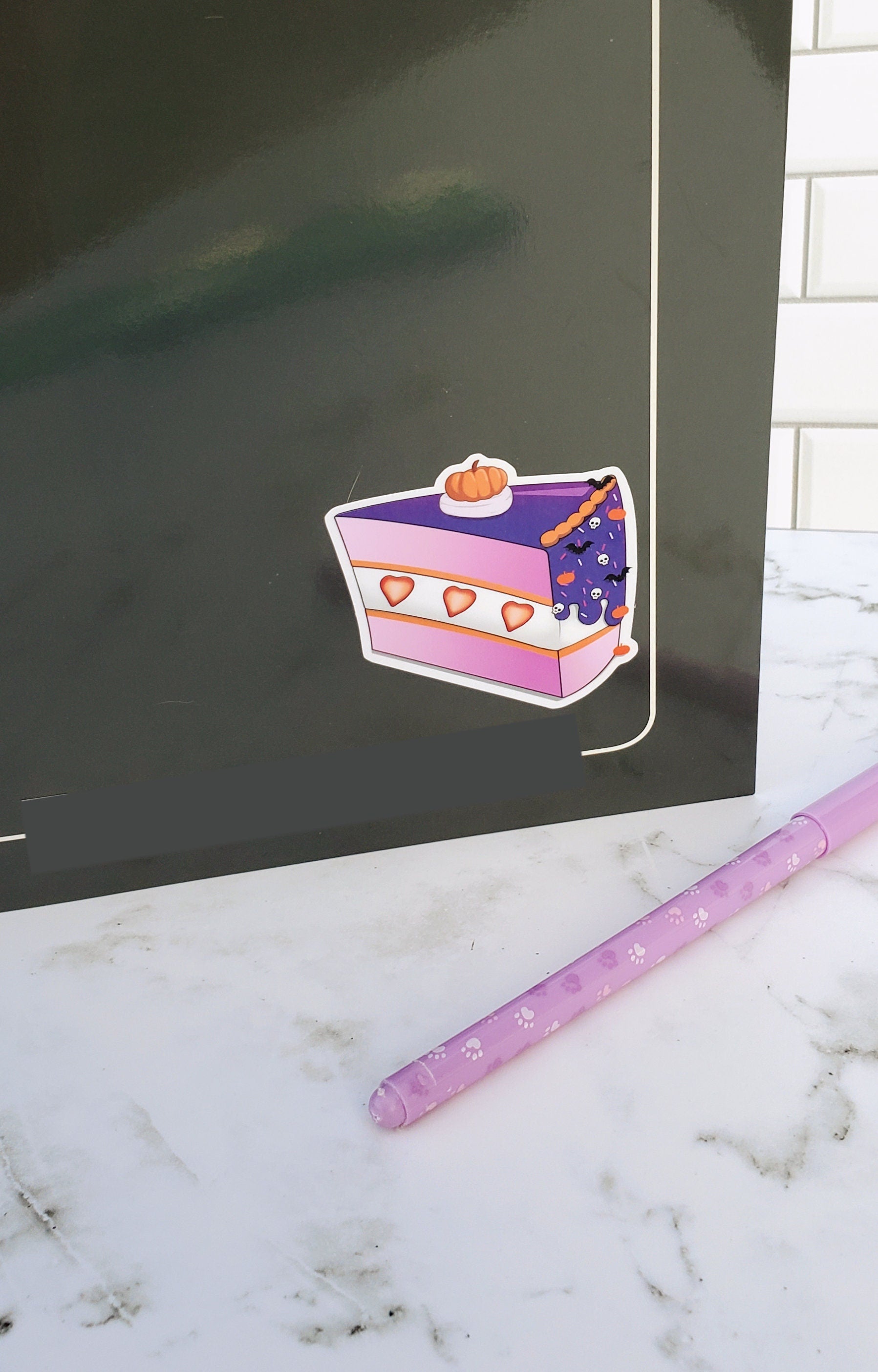 Halloween Cake Sticker