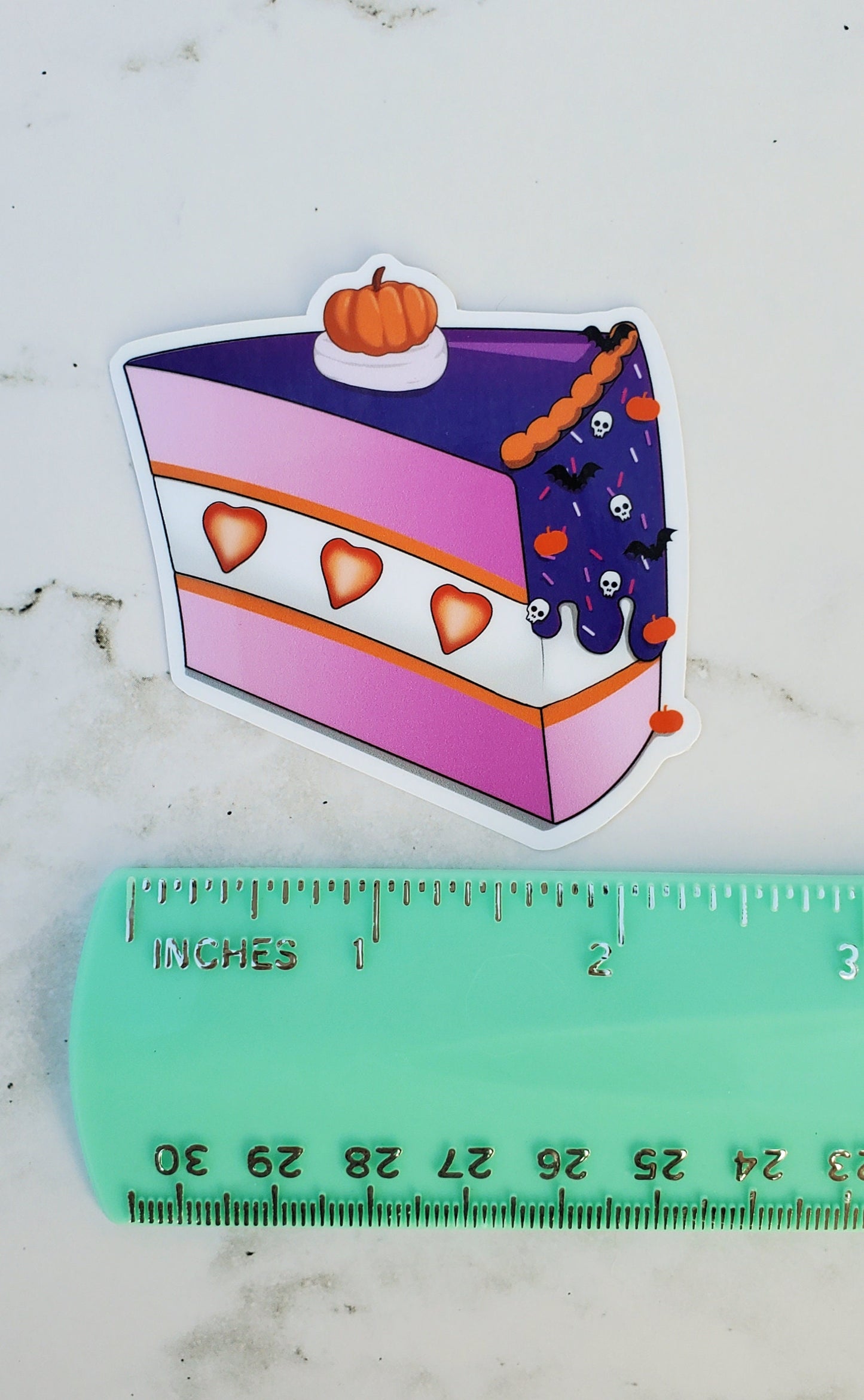 Halloween Cake Sticker