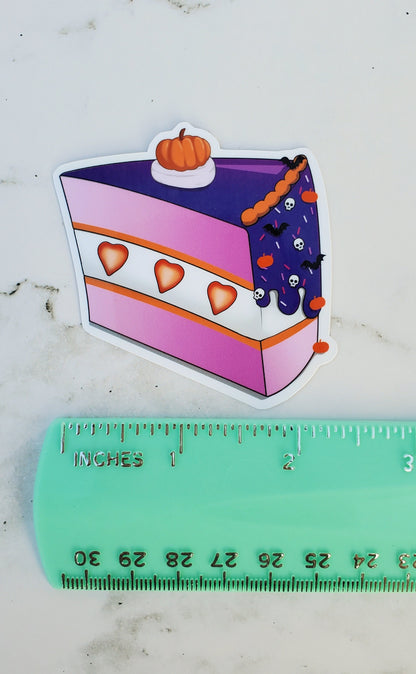 Halloween Cake Sticker