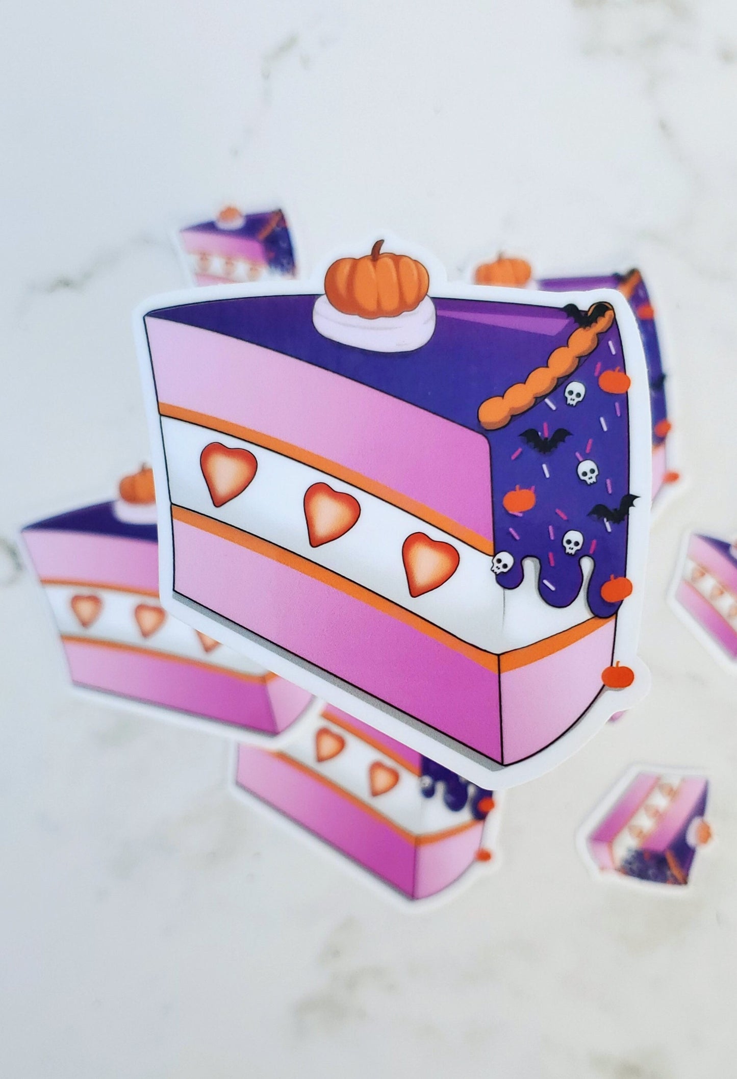 Halloween Cake Sticker