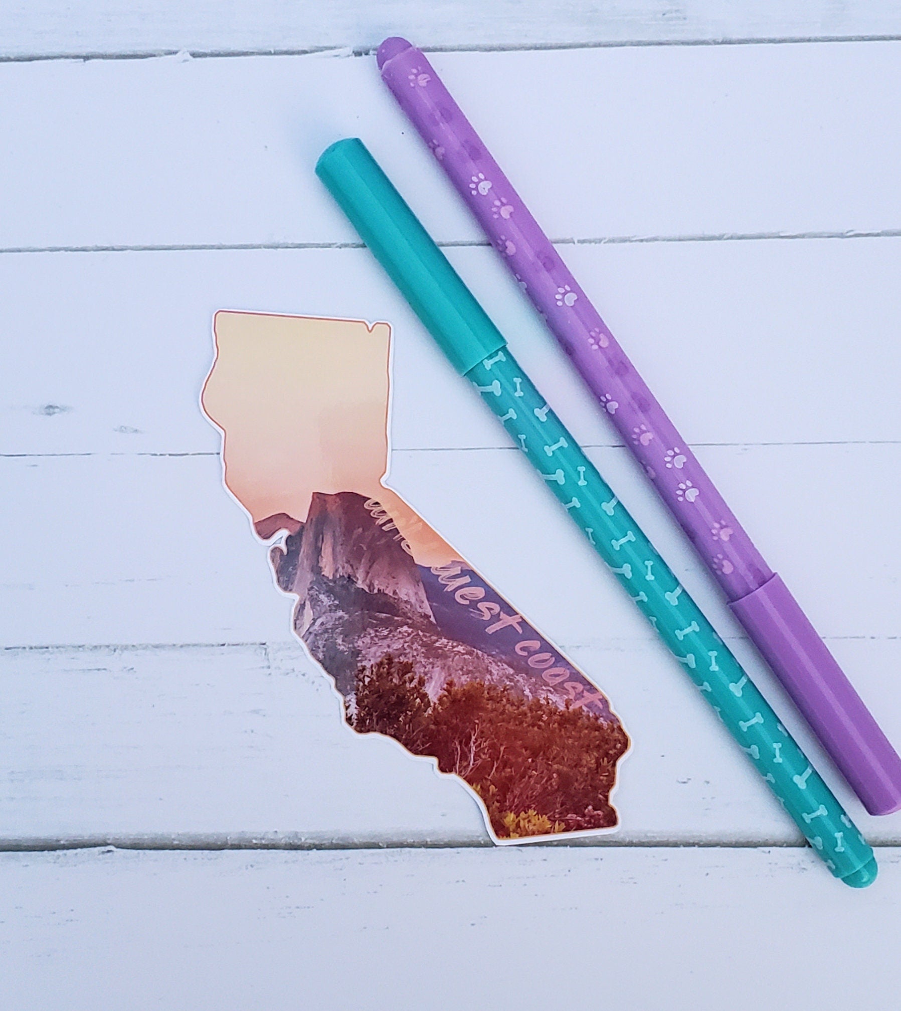 Yosemite California Vinyl Sticker