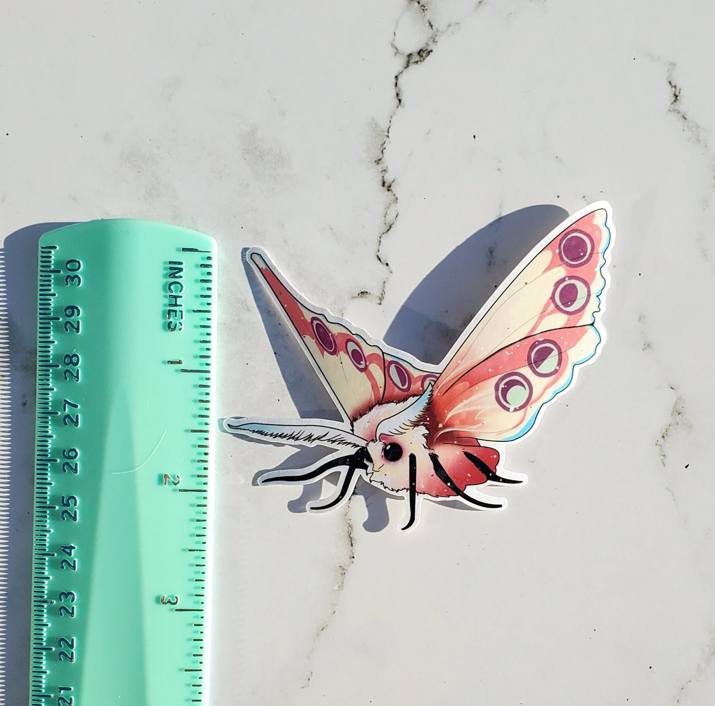 Mystic Moth Sticker Pink