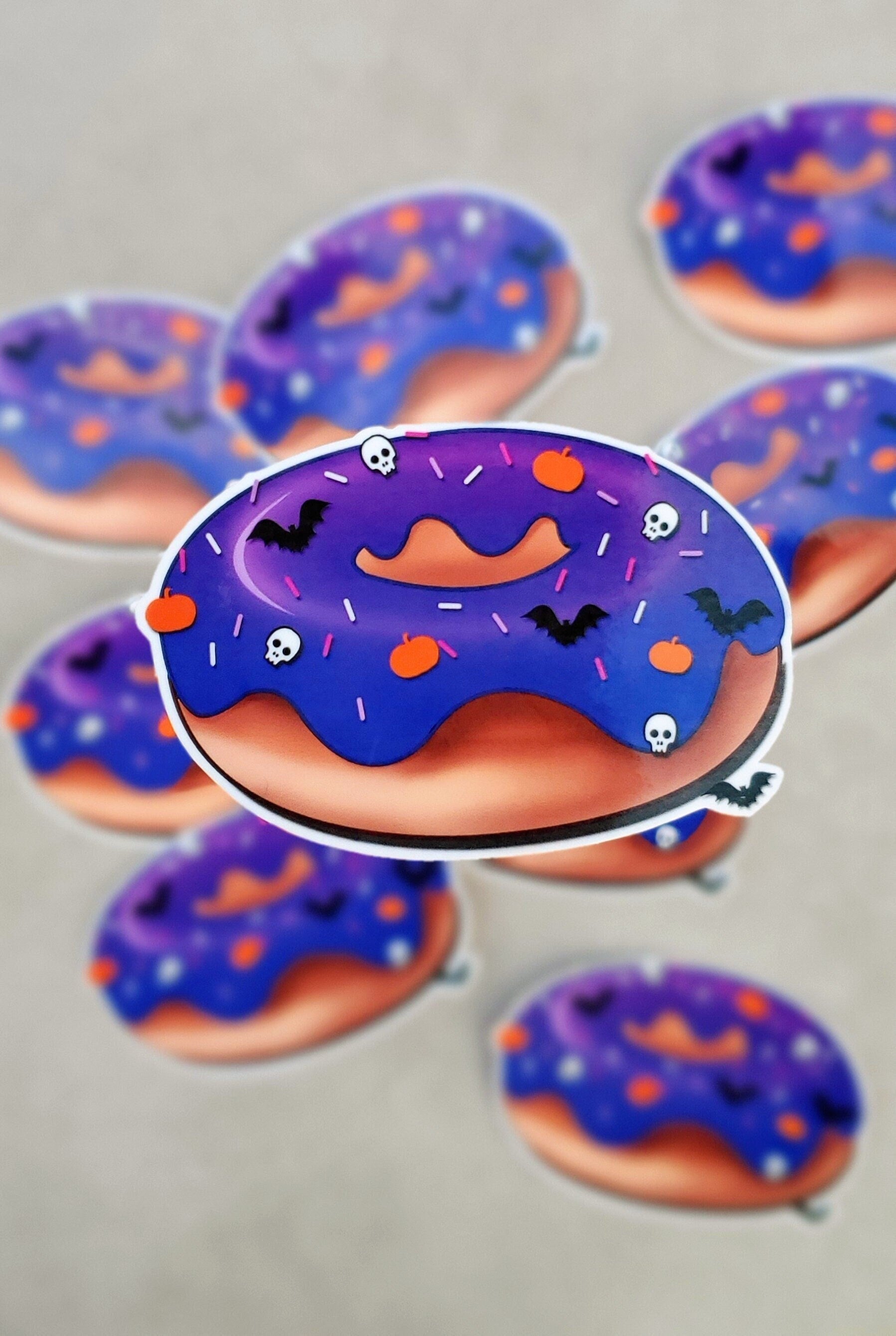 Halloween Donut Sticker