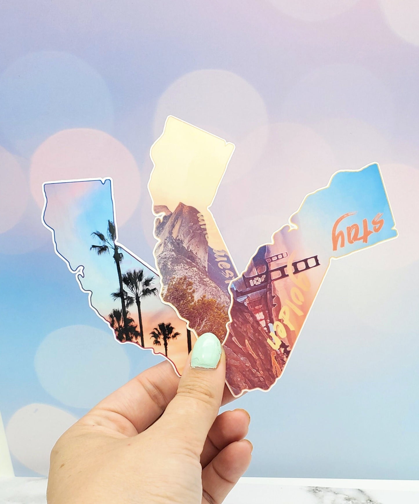 California Stickers 3 pack
