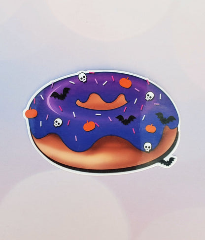 Halloween Donut Sticker