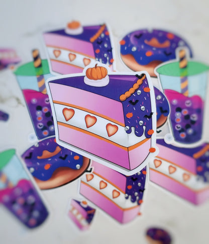 Halloween Dessert Sticker 3 Pack