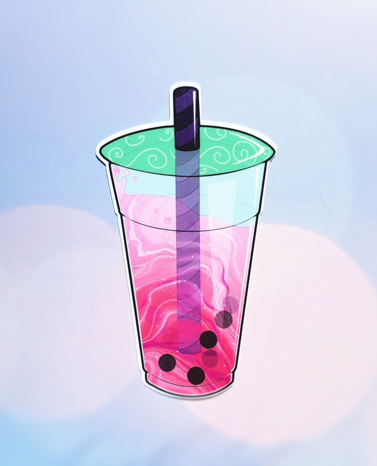 Kawaii Boba Sticker 3 Pack