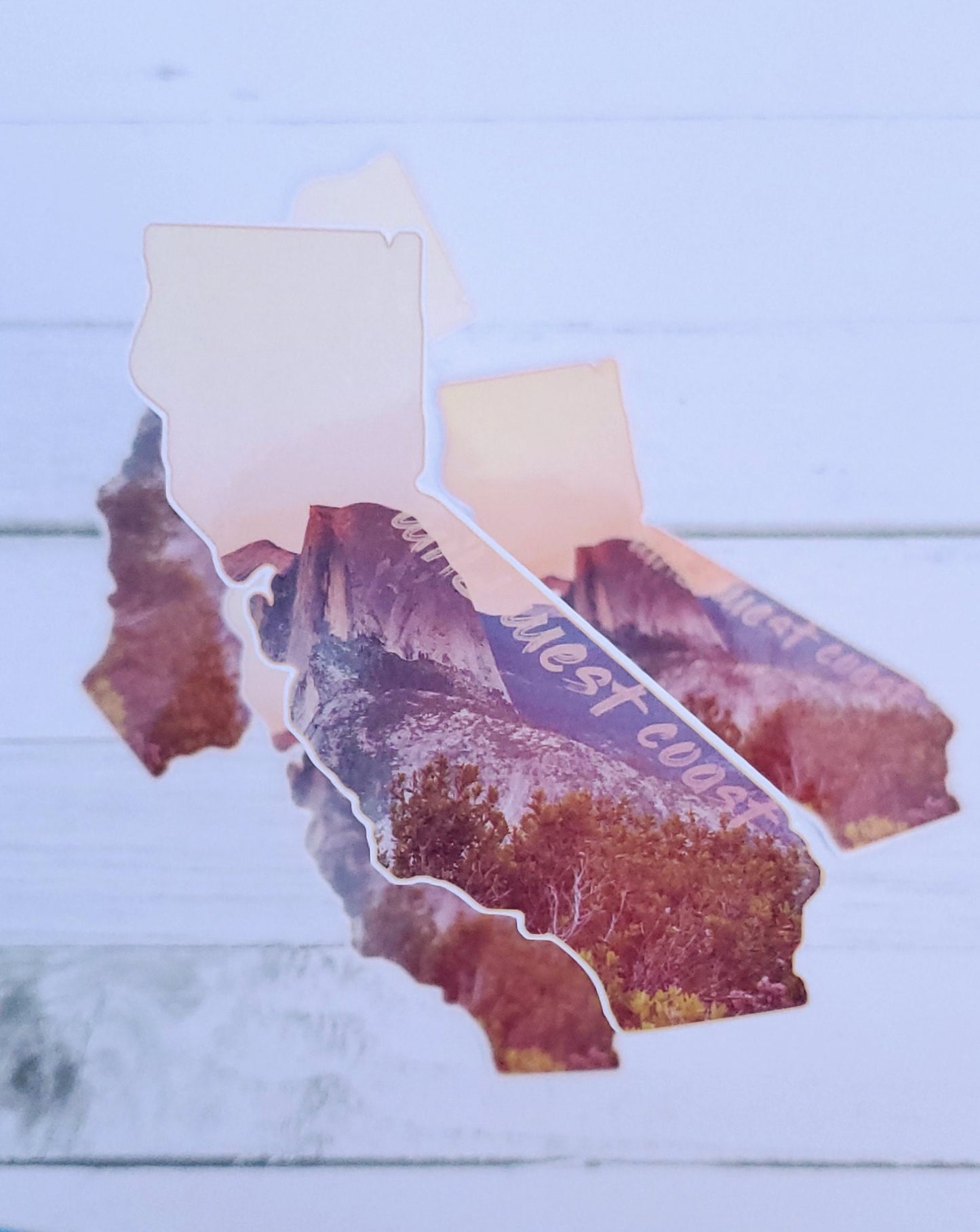 Yosemite California Vinyl Sticker