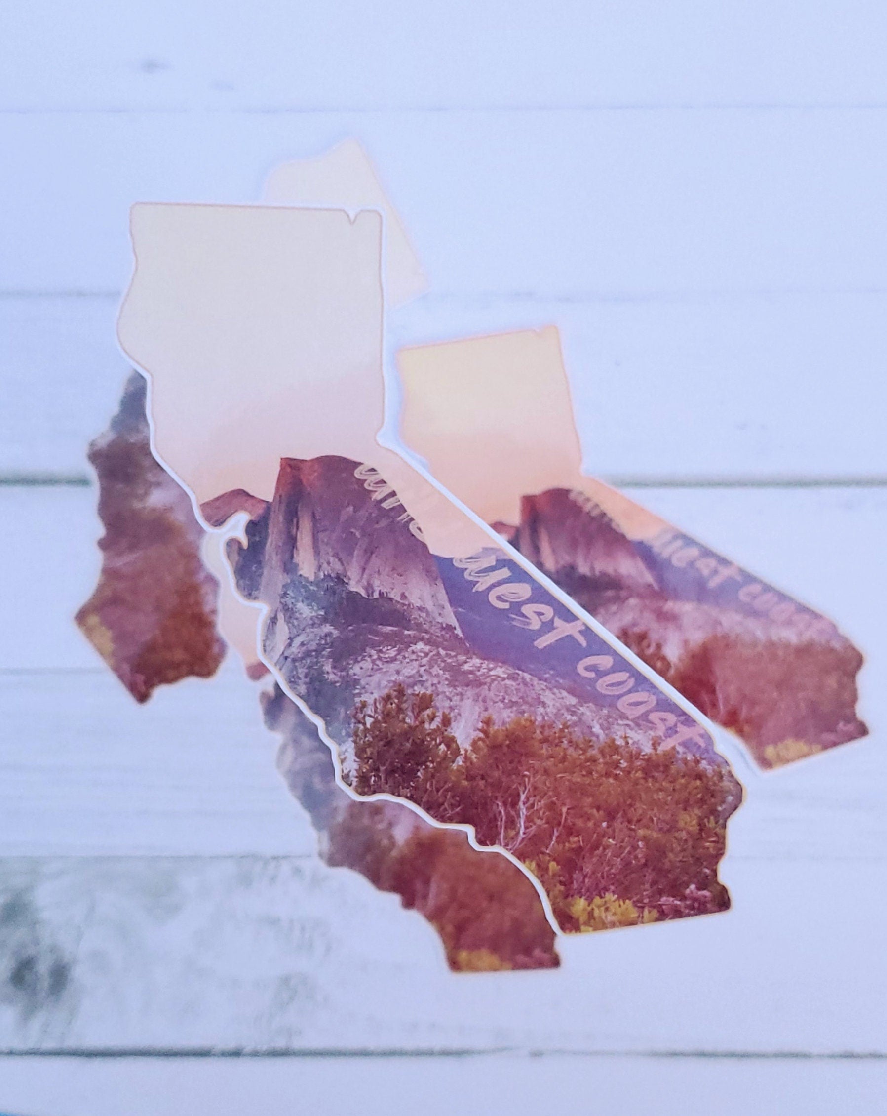 Yosemite California Vinyl Sticker