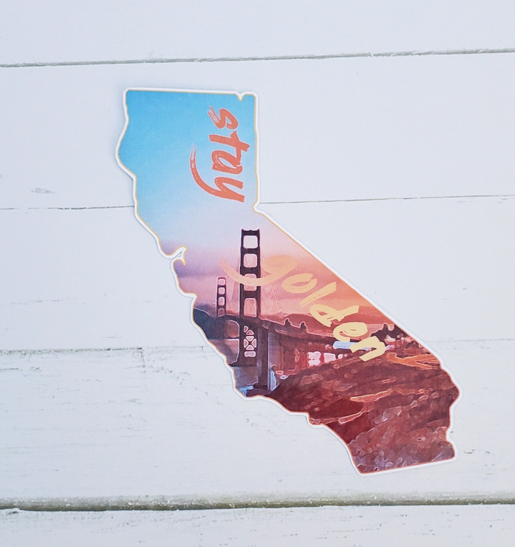 San Francisco California Sticker