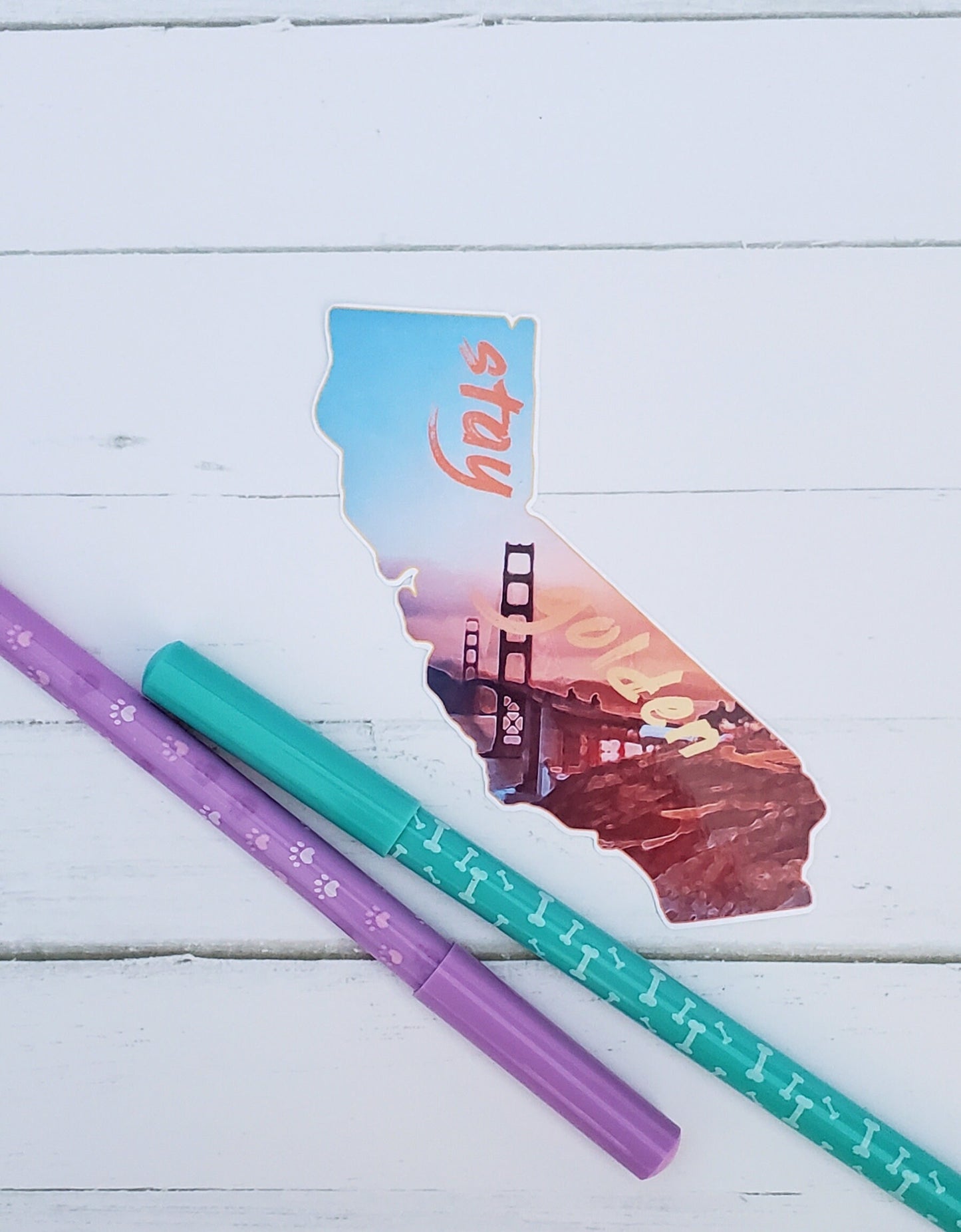 San Francisco California Sticker