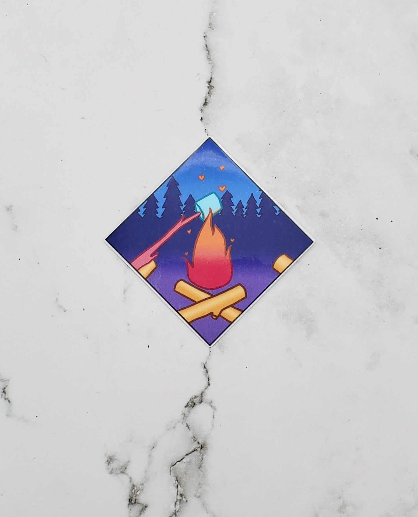 Happy Camper Sticker