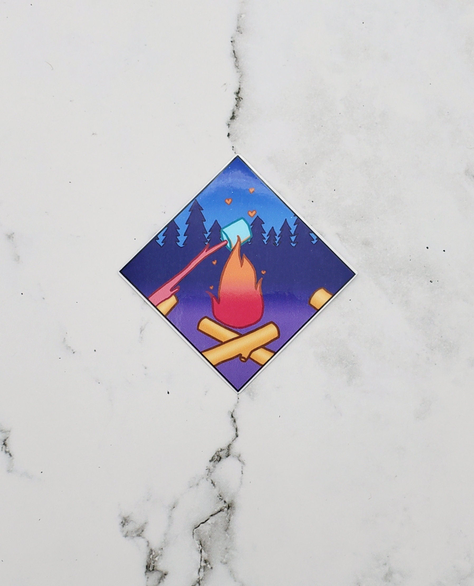 Happy Camper Sticker