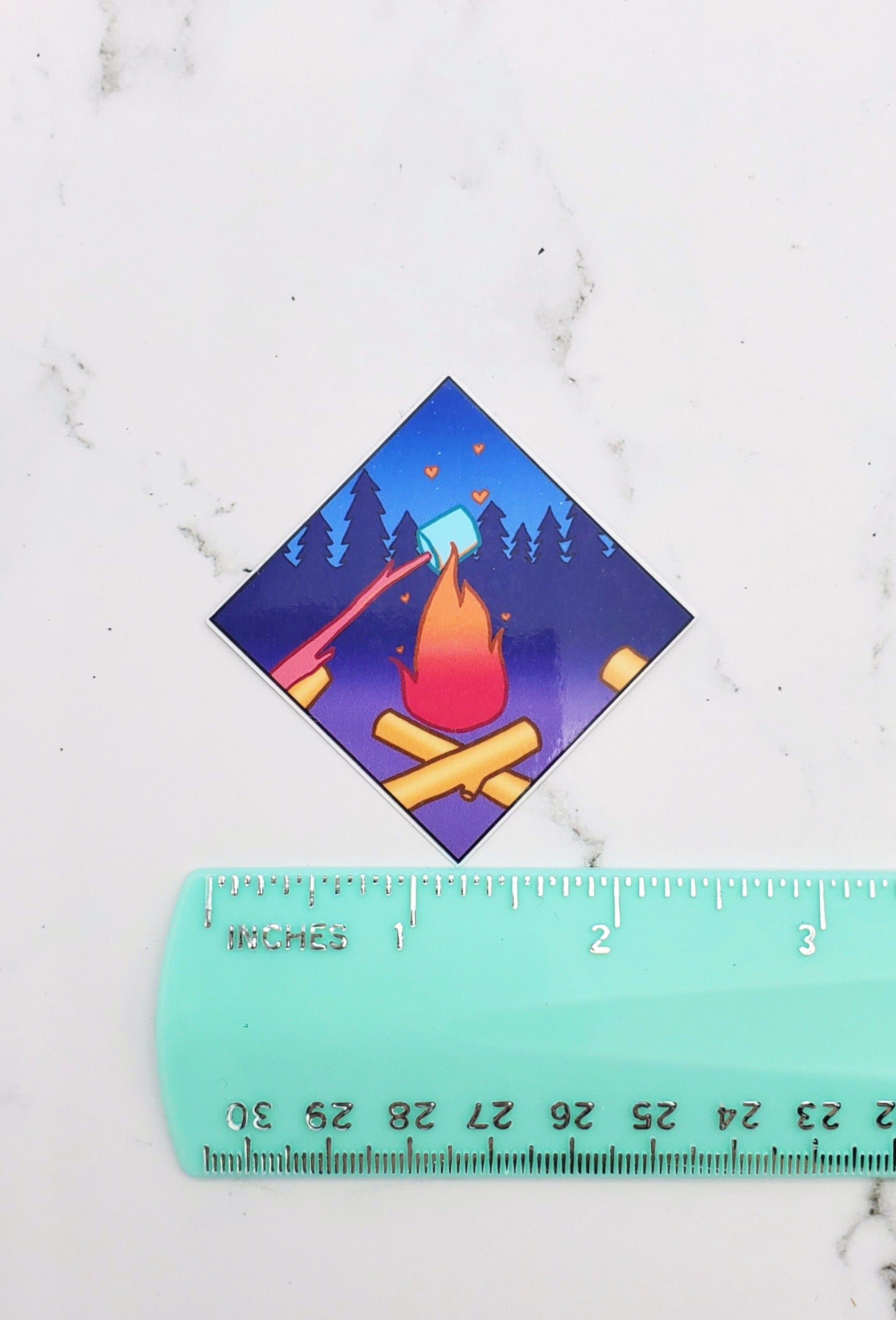 Happy Camper Sticker