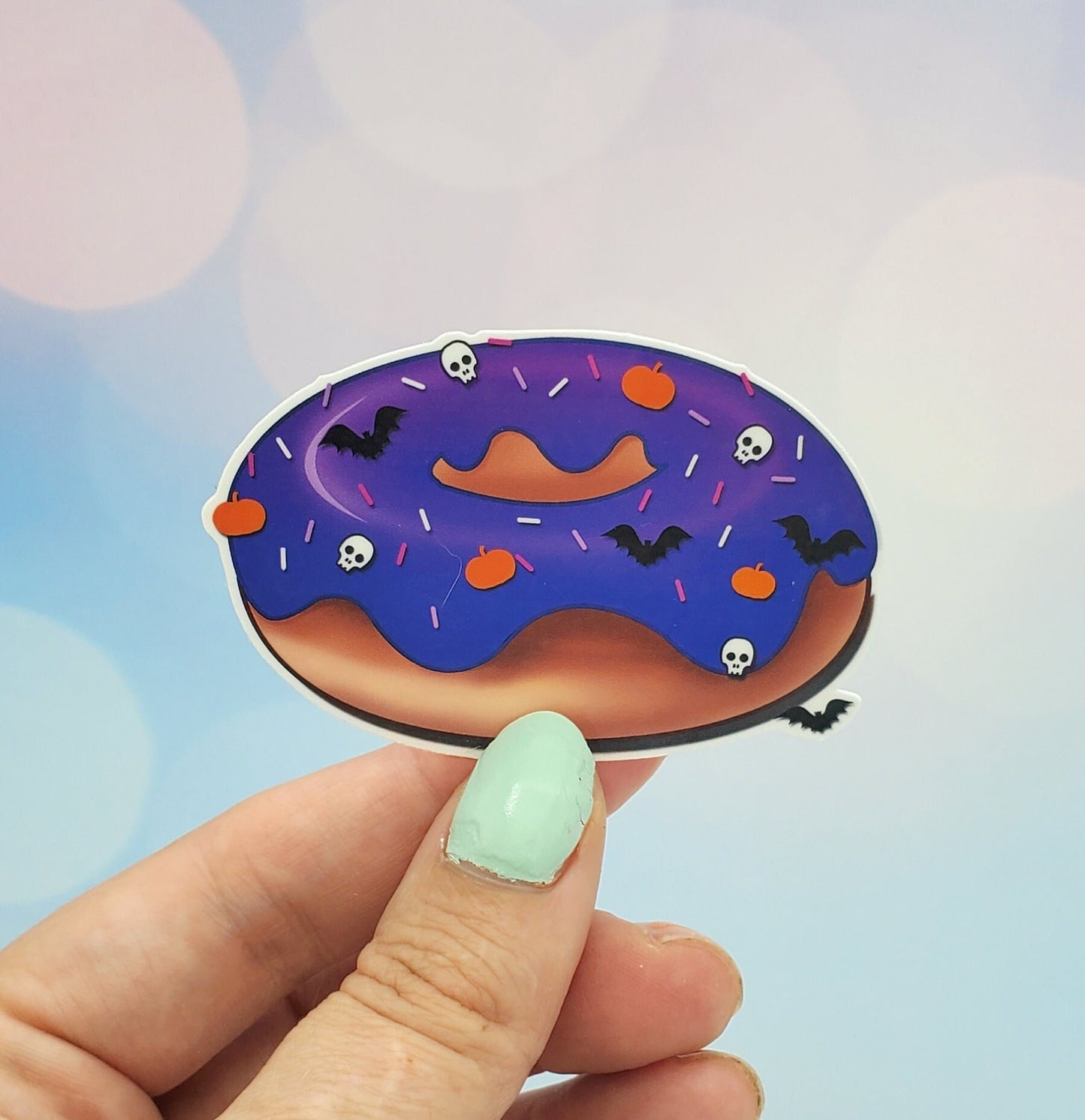 Halloween Donut Sticker
