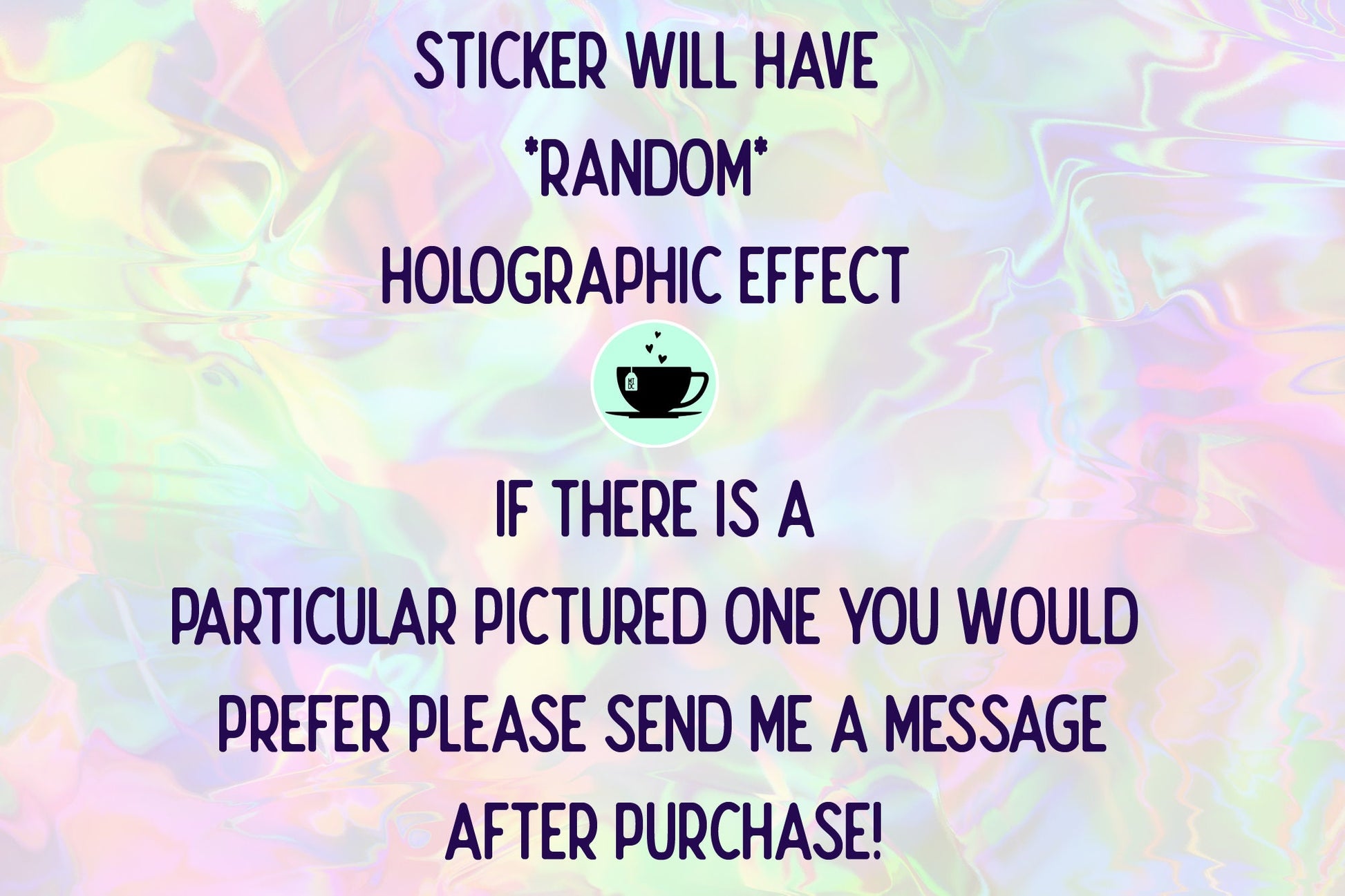 Vaporwave Summer Holo Sticker