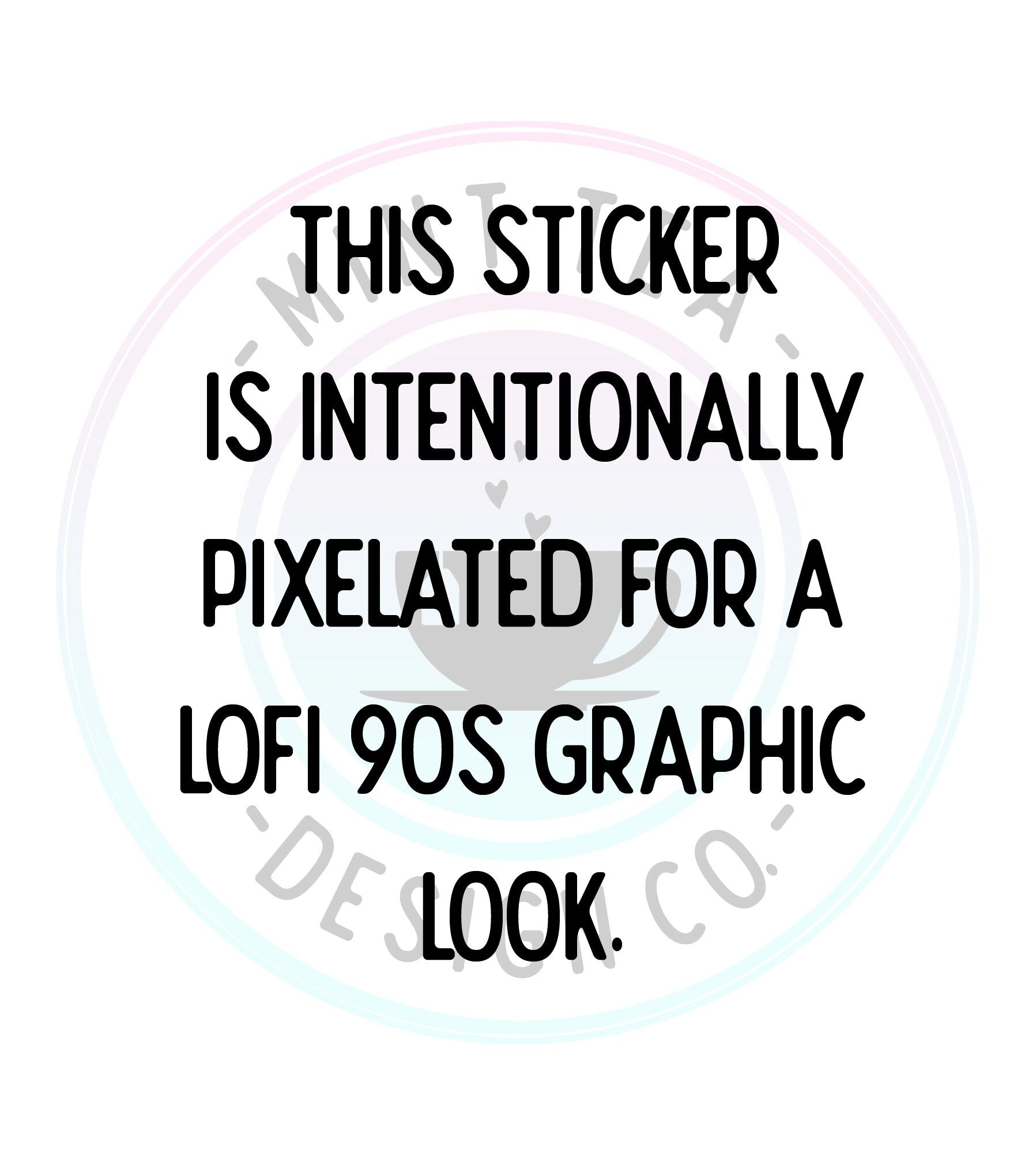 Vaporwave Summer Sticker