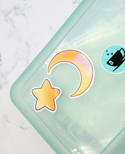 Celestial Moon & Star Stickers Pack