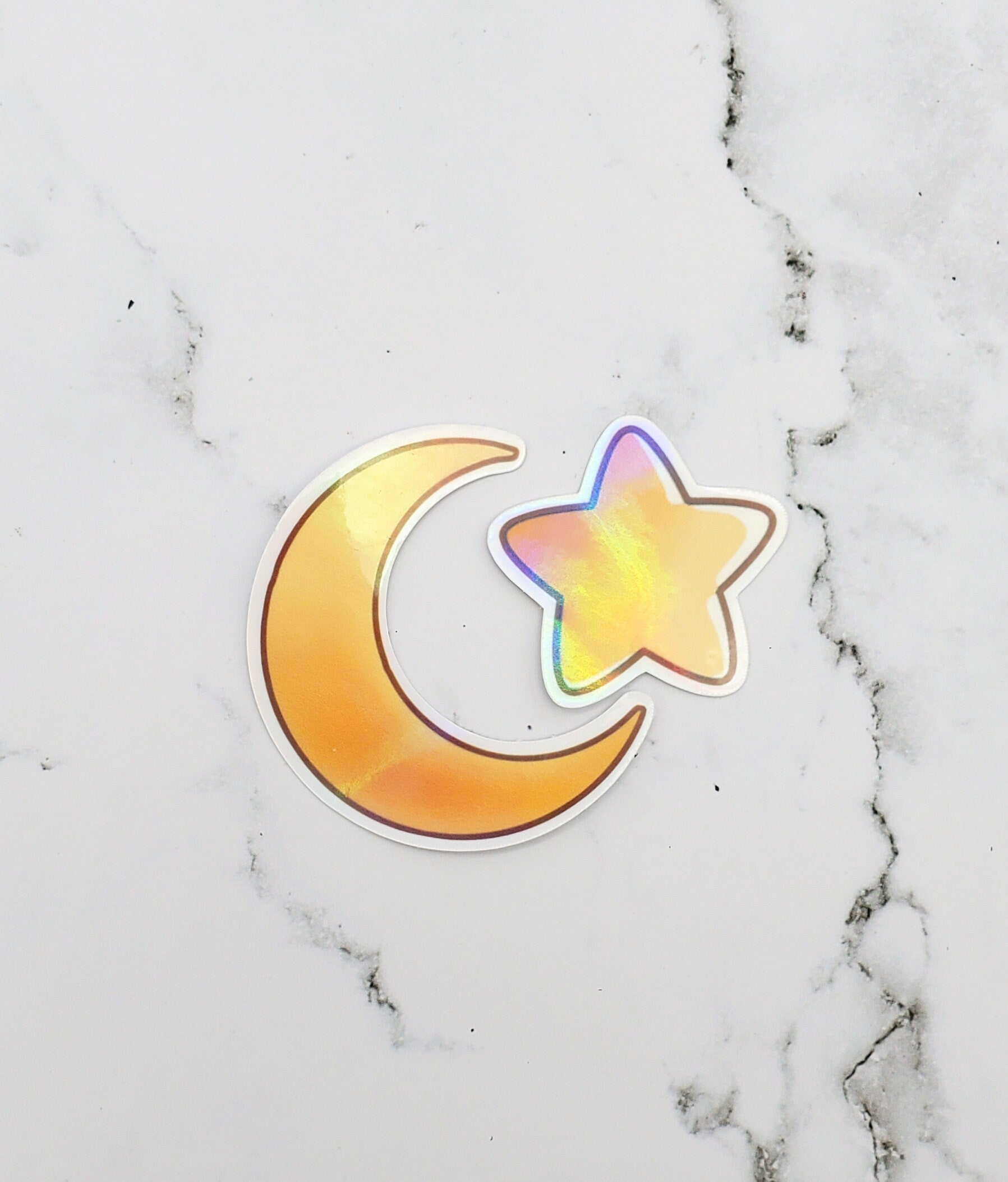 Celestial Moon & Star Stickers Pack