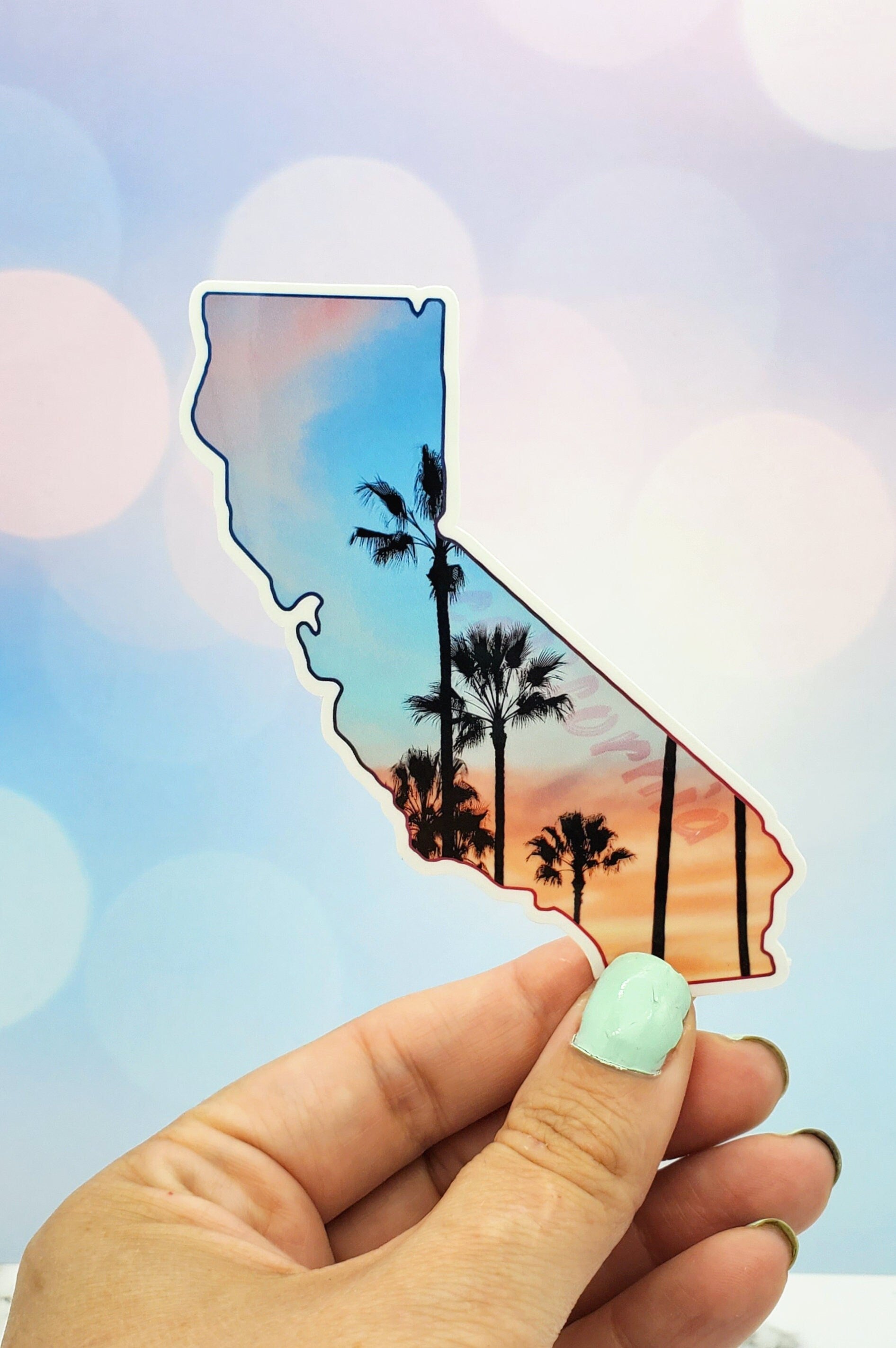 California Palms Sticker