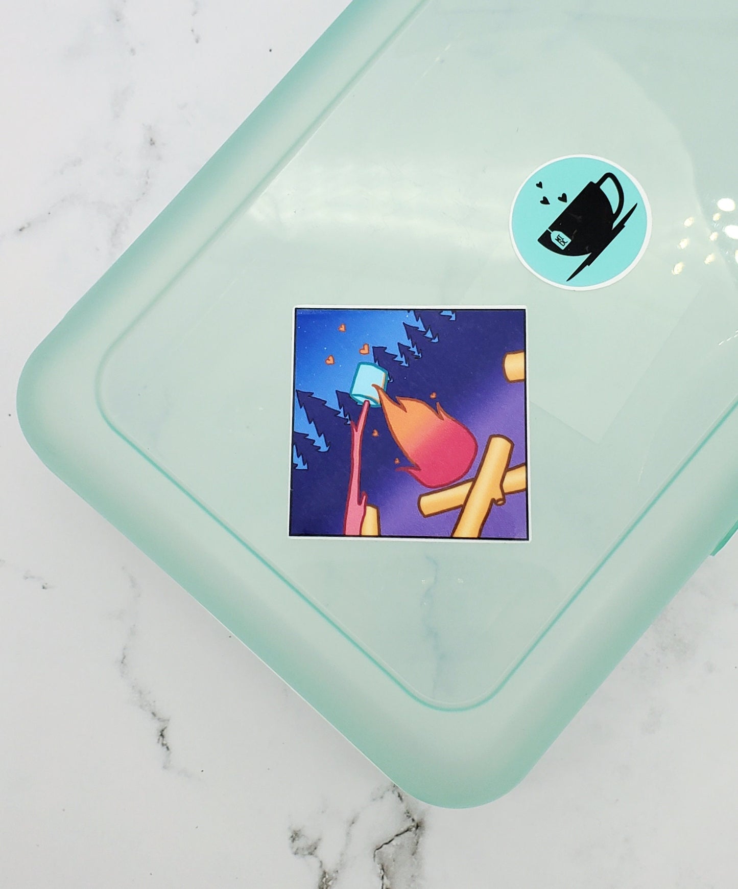 Happy Camper Sticker