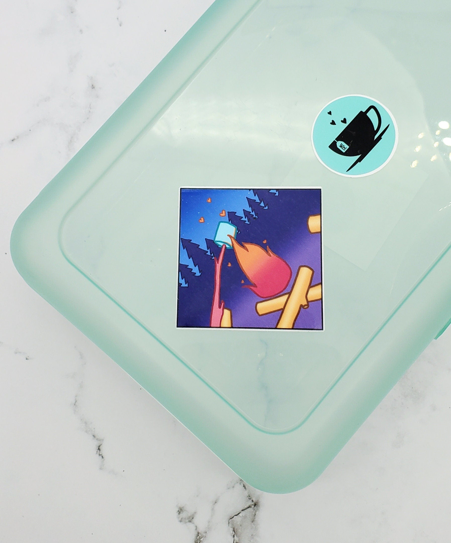 Happy Camper Sticker