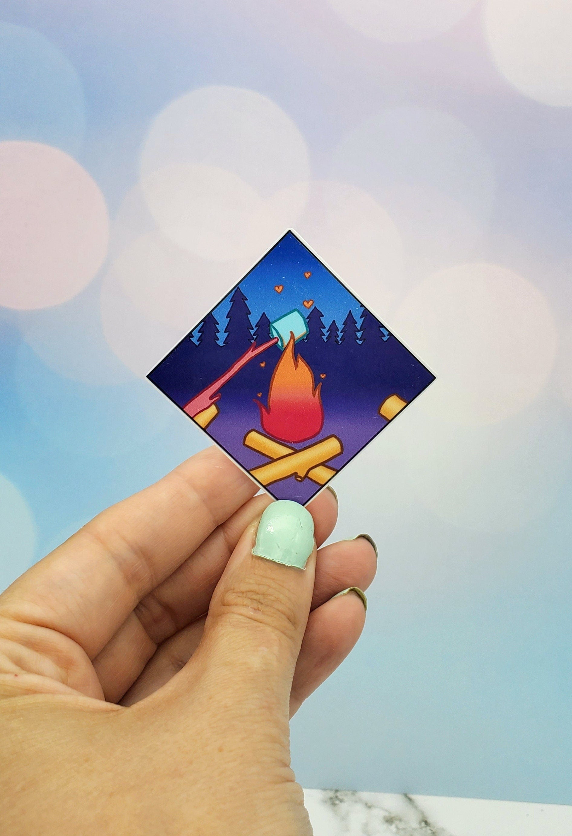 Happy Camper Sticker