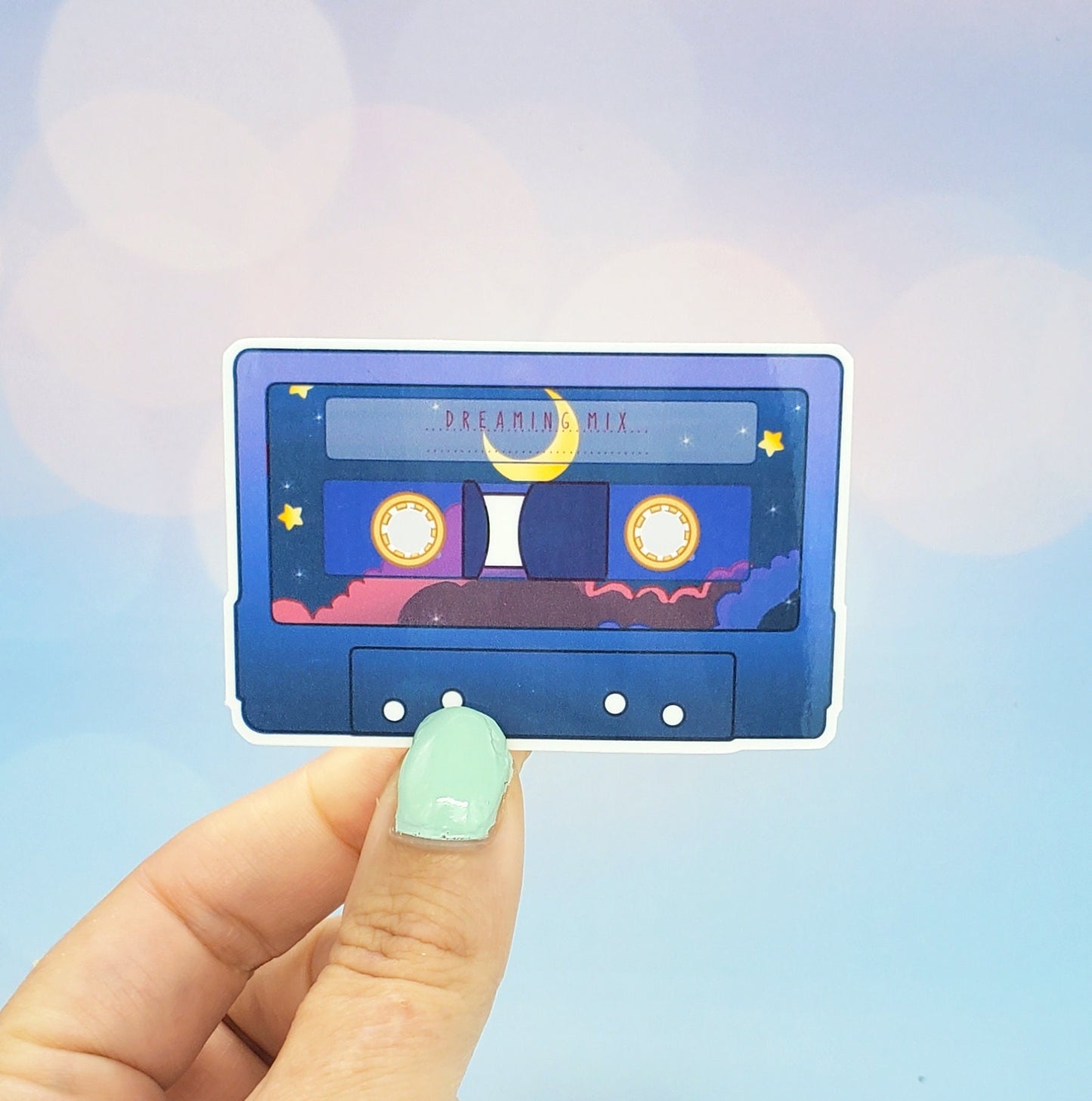 Keep Dreaming Cassette Sticker