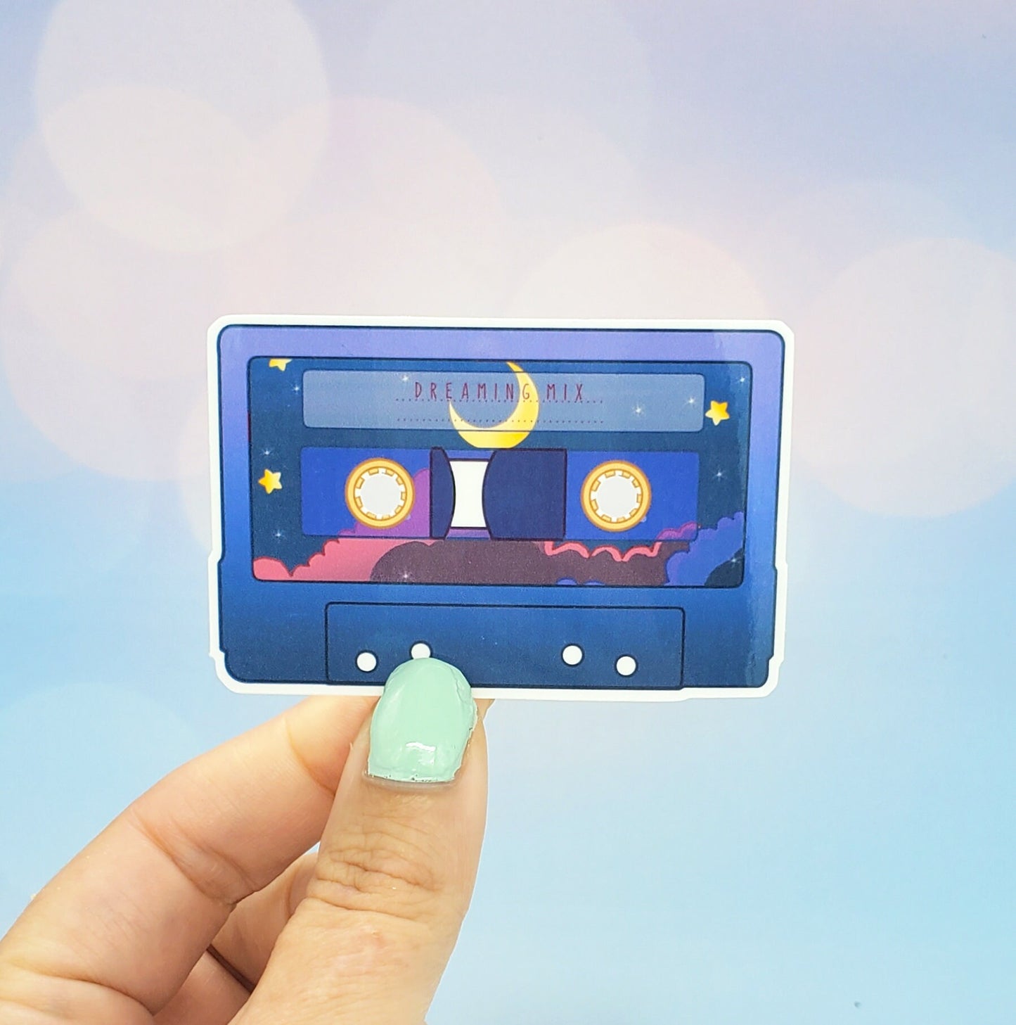 Dreamy Cassette Sticker 2 pack
