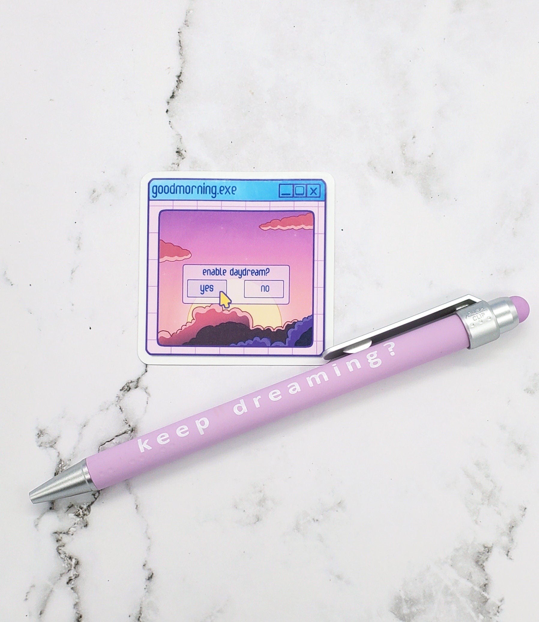 Daydream Computer Sticker