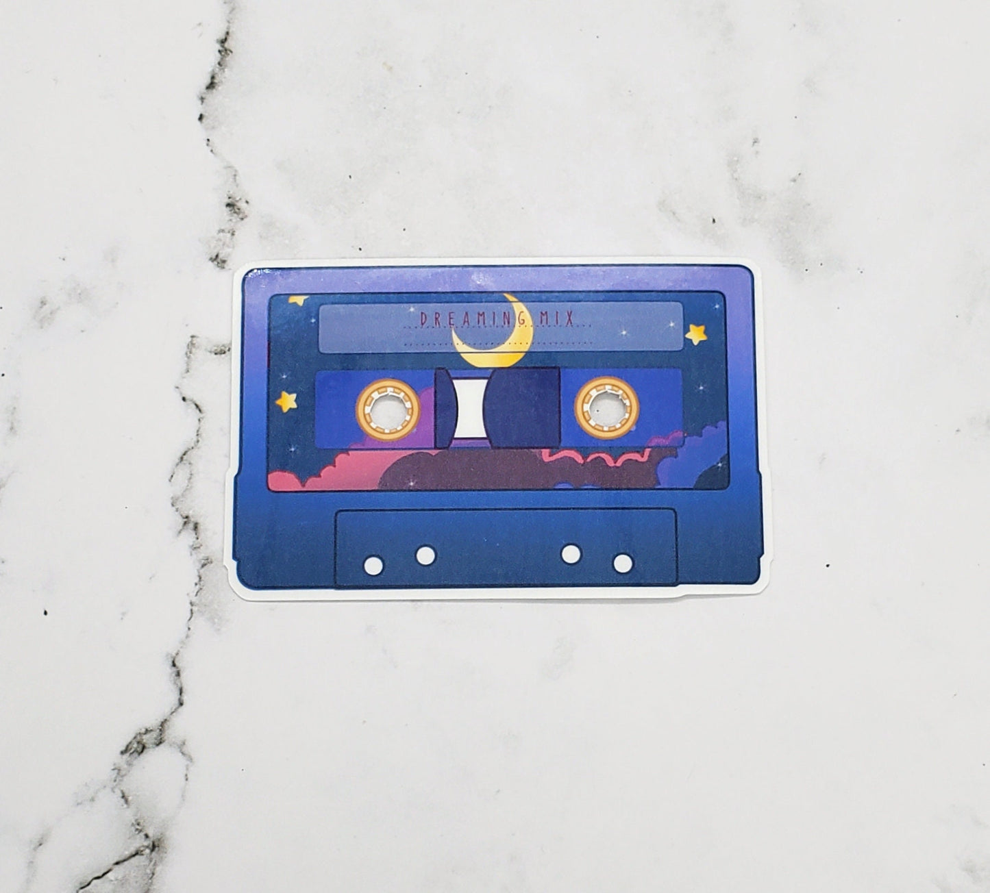 Keep Dreaming Cassette Sticker