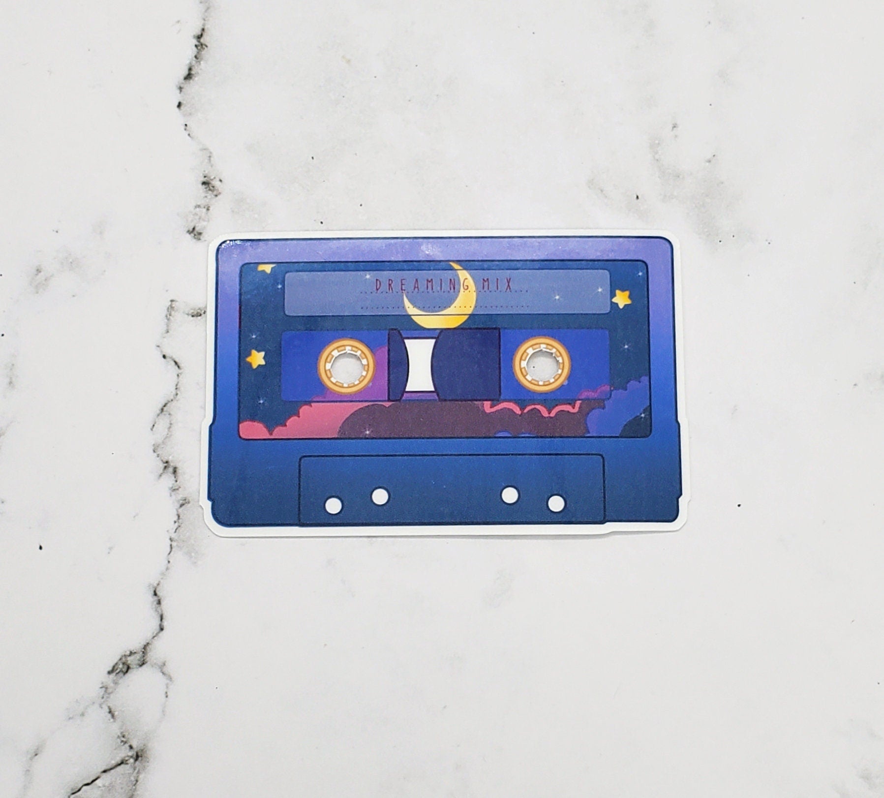 Keep Dreaming Cassette Sticker