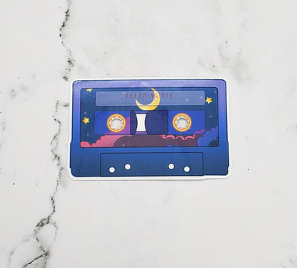 Keep Dreaming Cassette Sticker