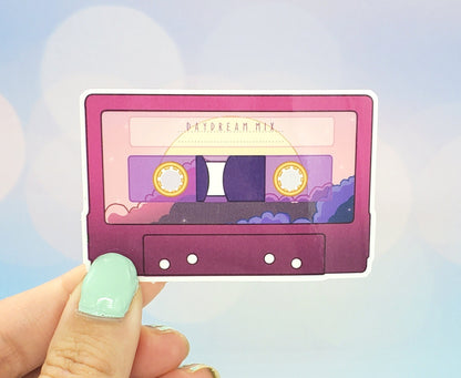Dreamy Cassette Sticker 2 pack