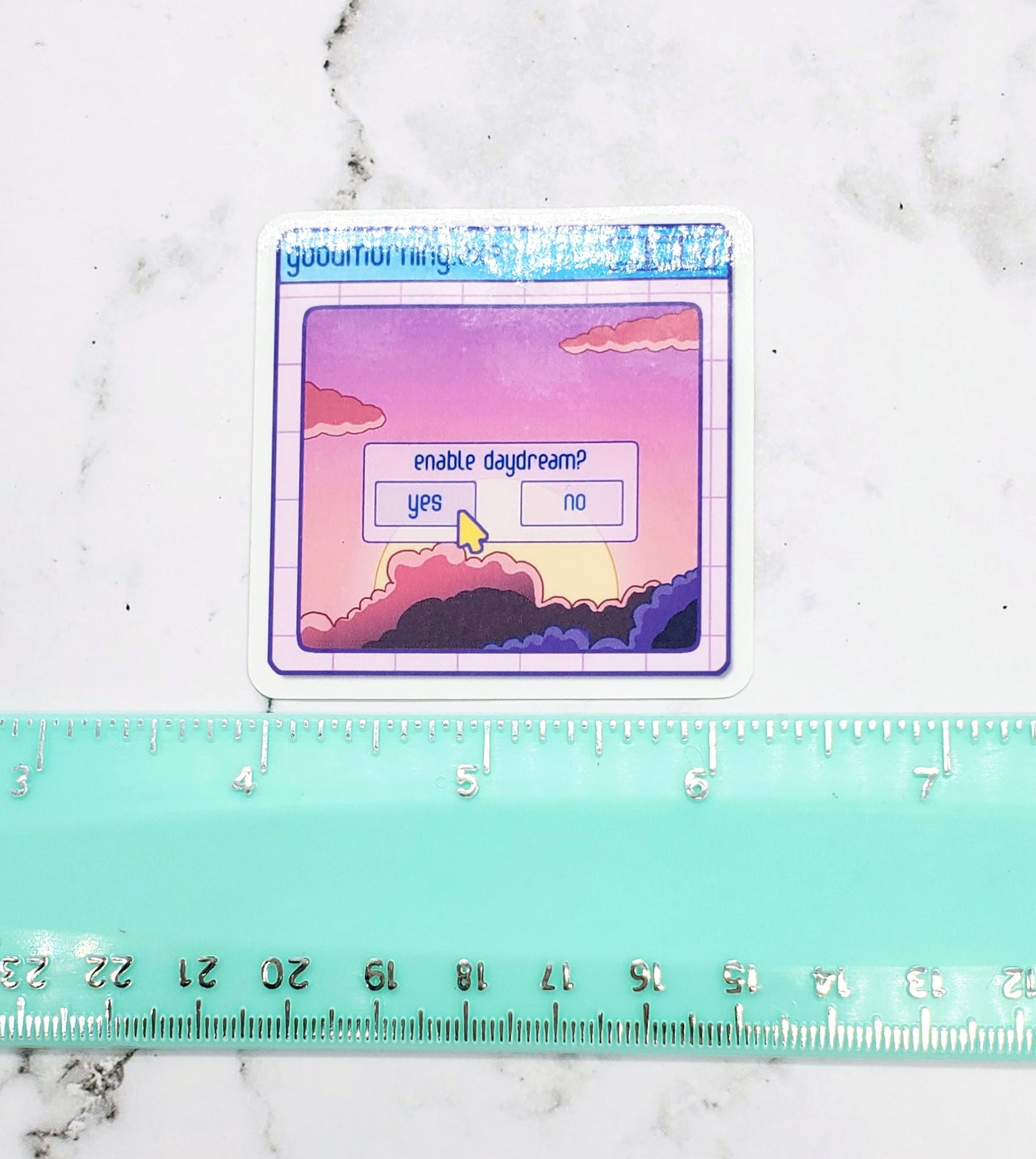 Daydream Computer Sticker
