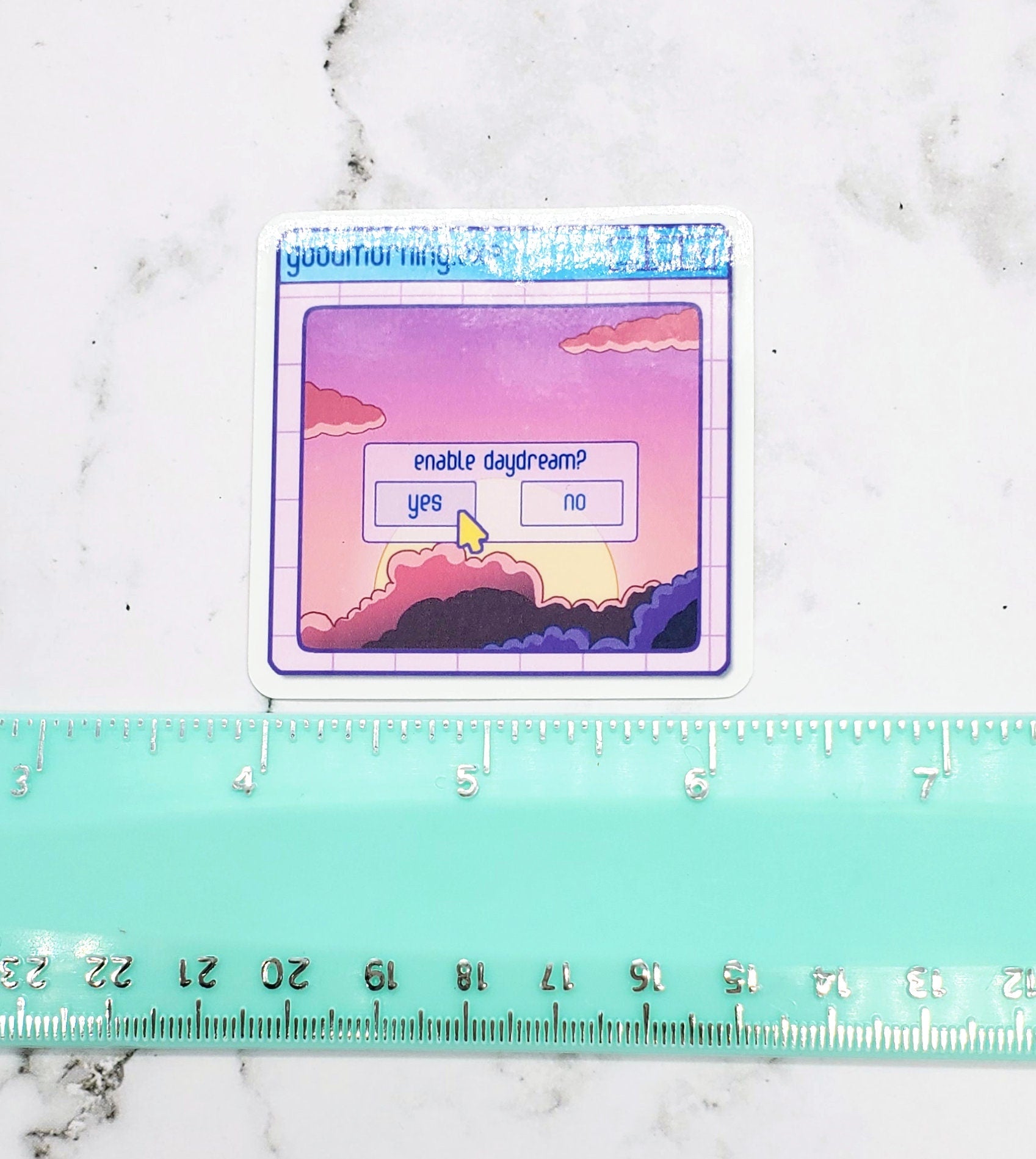 Daydream Computer Sticker