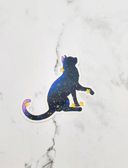 Cosmic Cat Holo Sticker