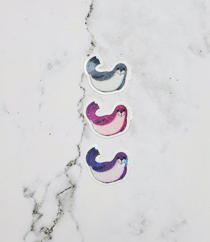 Mini Holo Seal Stickers 9 pack