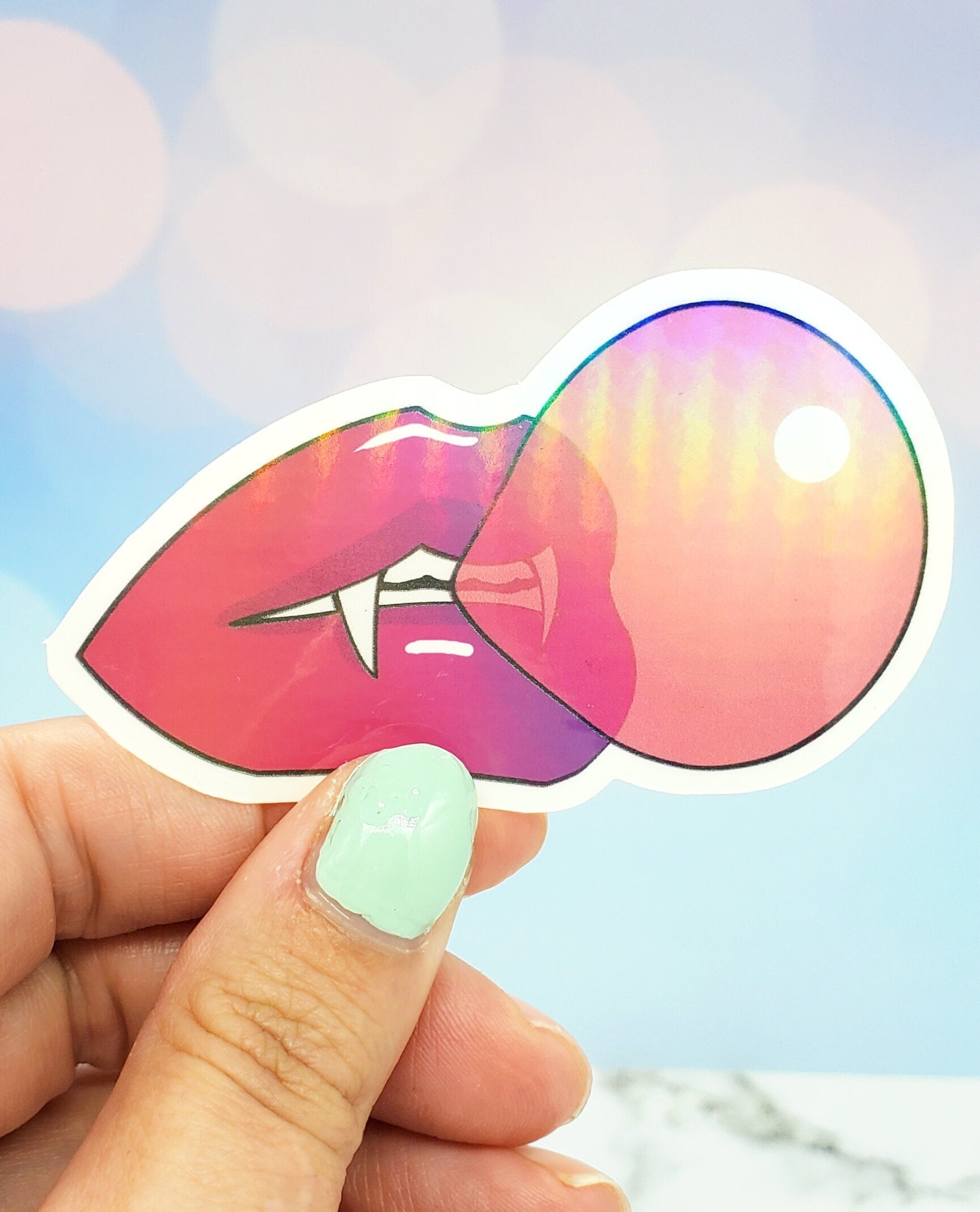 Vampire Bubblegum Stickers 3 pack
