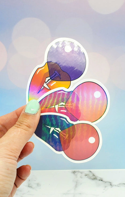 Vampire Bubblegum Stickers 3 pack