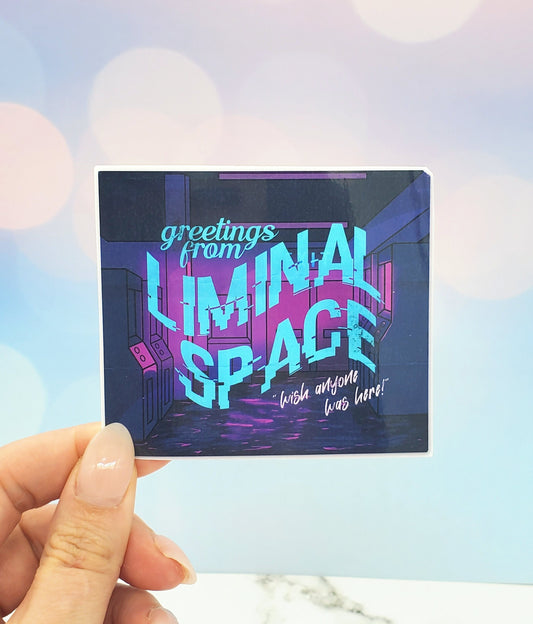 Liminal Space Sticker