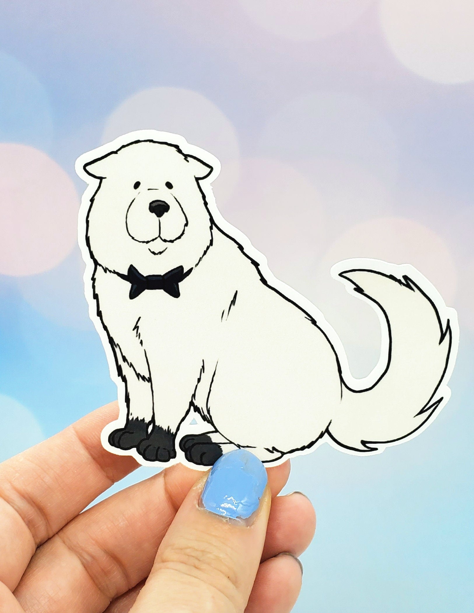 Kawaii Dog Sticker