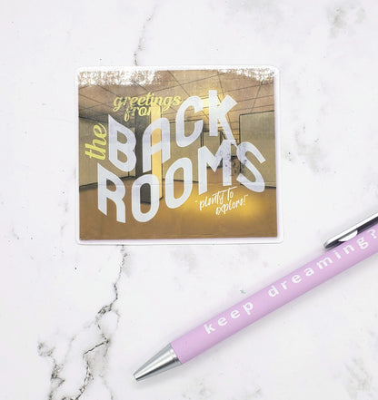 The Backrooms Sticker