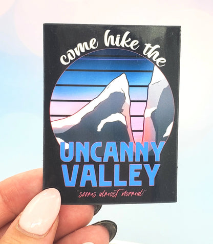 The Uncanny Valley Tourism Sticker