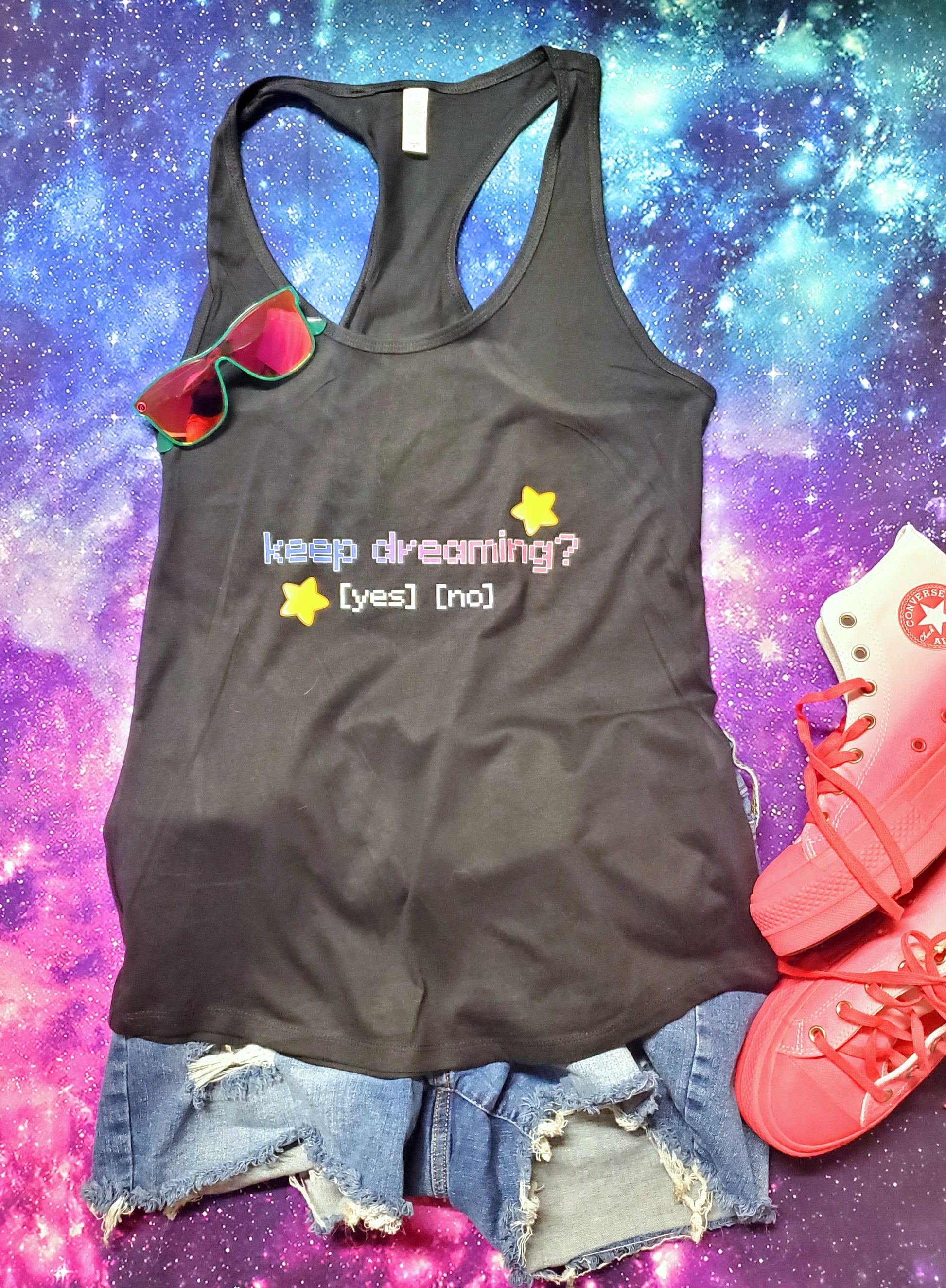 Keep Dreaming Racerback Tank