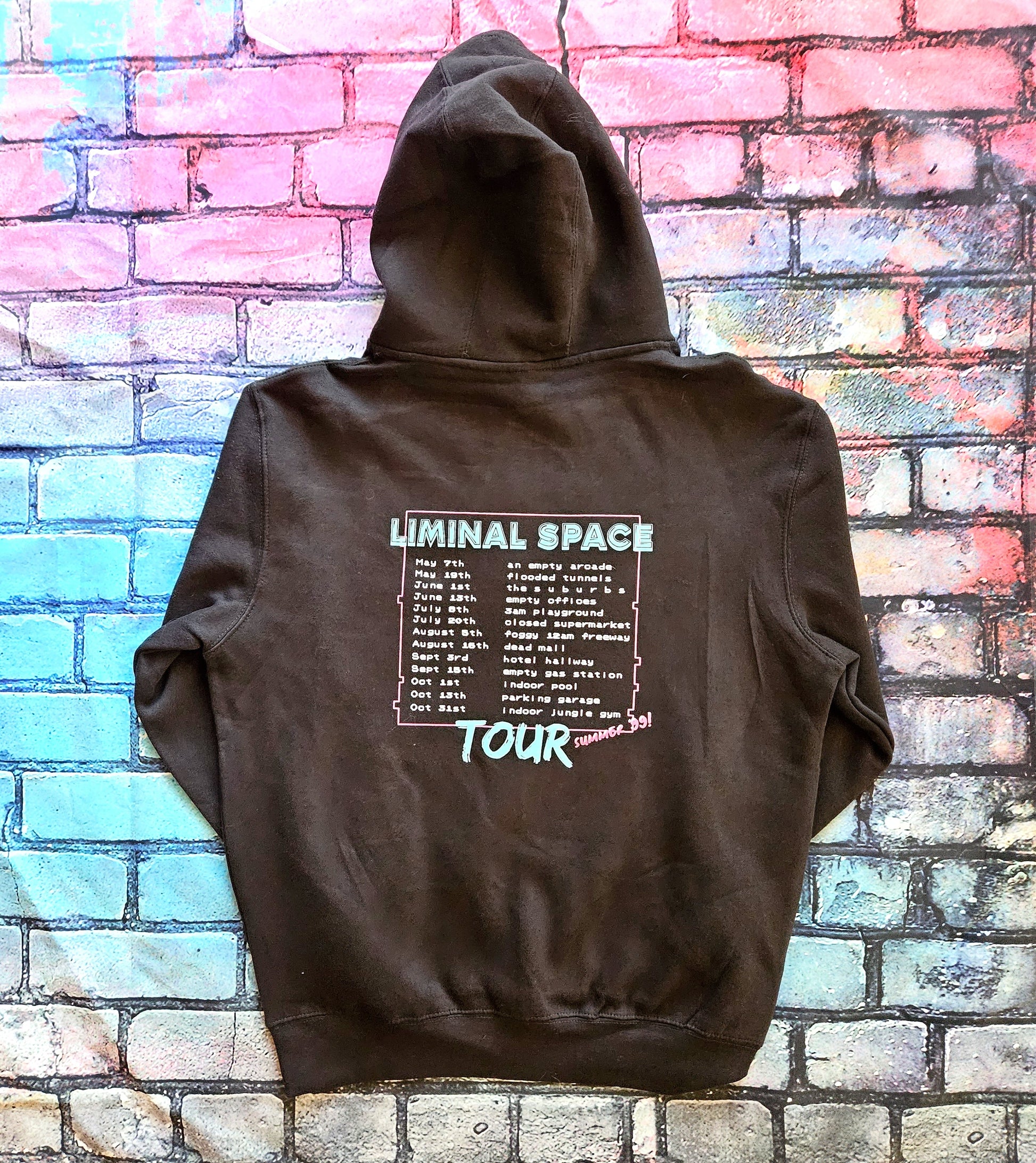 Glitchy Liminal Space Hoodie