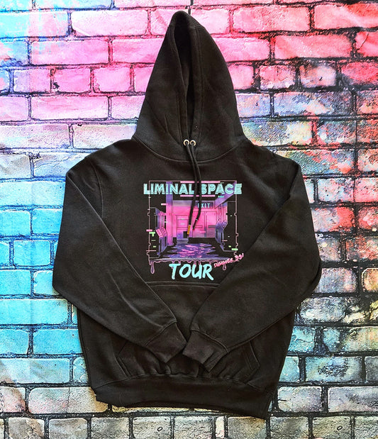 Glitchy Liminal Space Hoodie