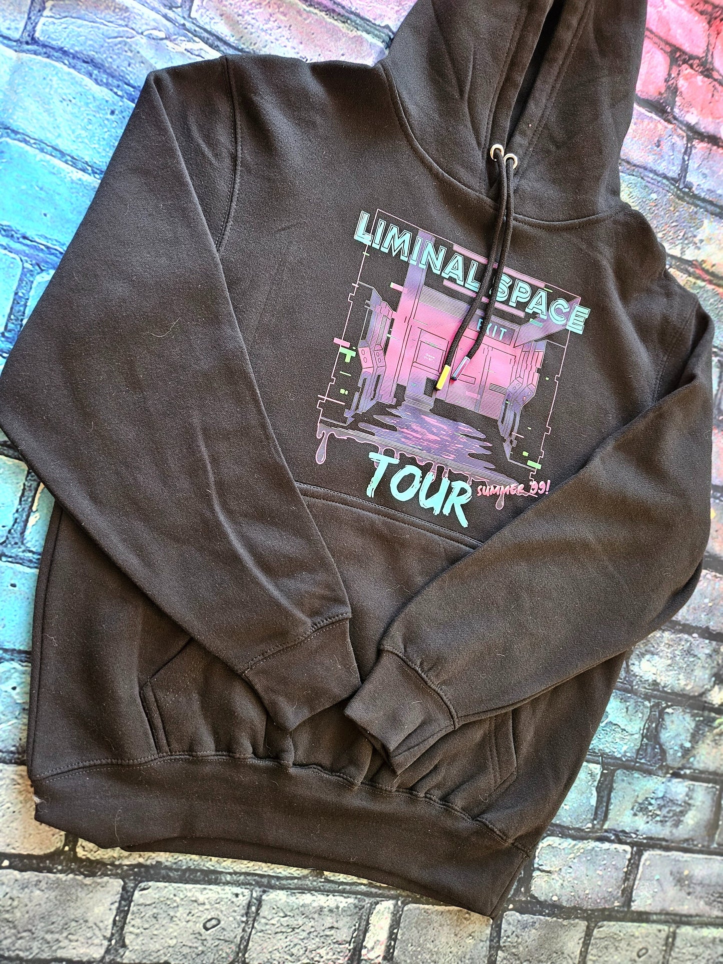 Glitchy Liminal Space Hoodie